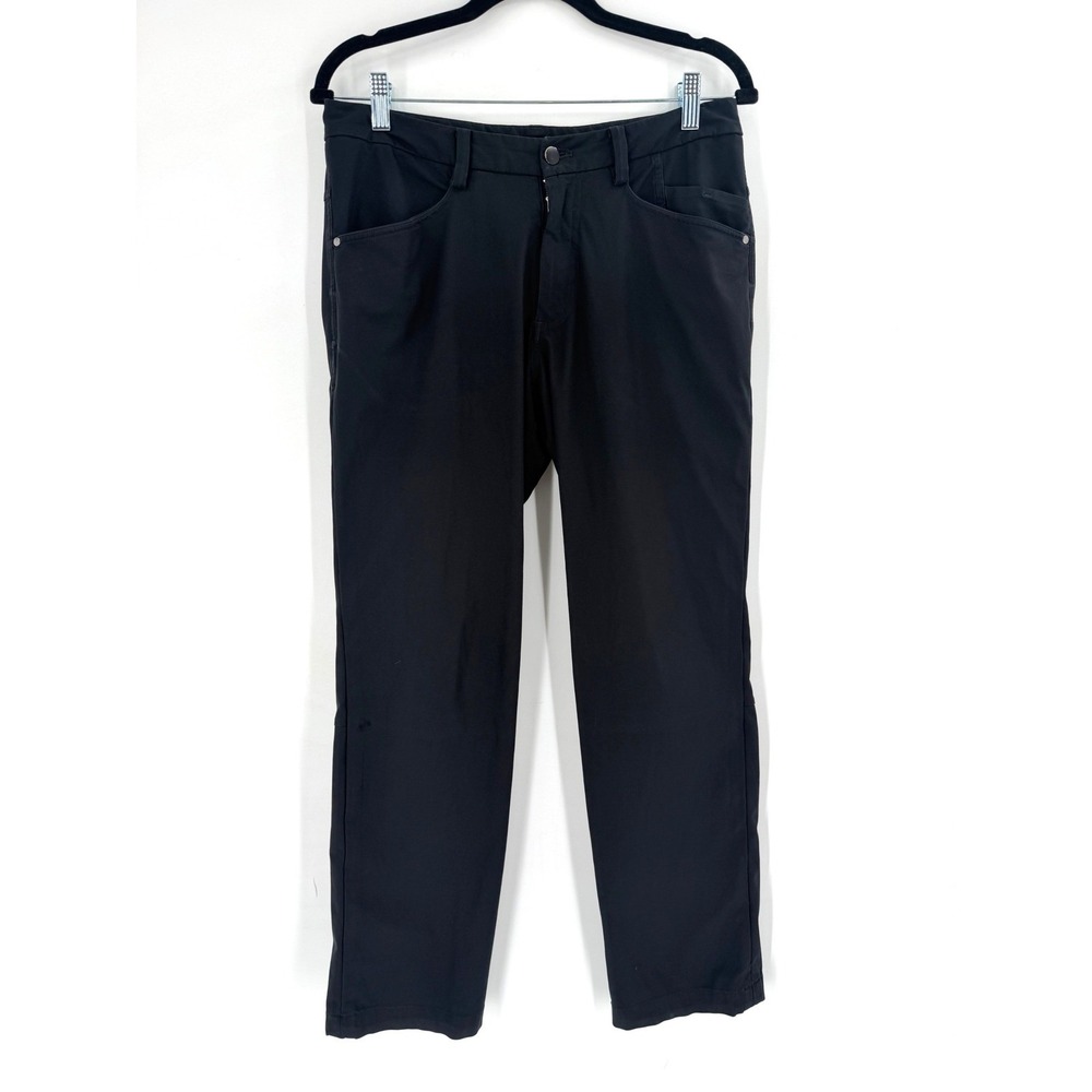 Lululemon ABC Pants Mens 32 Black Five Pocket‎ Technical Trousers Gorpcore